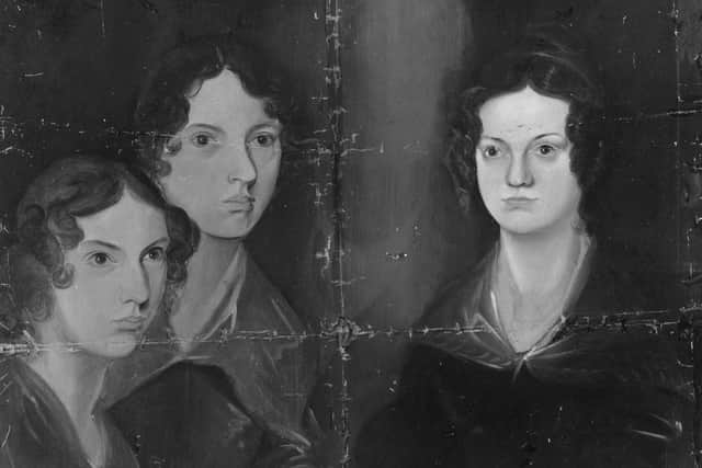 A painting of Anne, Emily and Charlotte Brontë by their brother, Patrick Branwell Brontë. (Pic credit: Rischgitz / Getty Images)