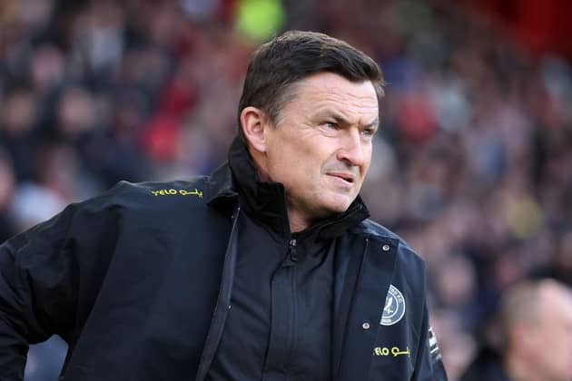DISAPPOINTMENT: Sheffield United manager Paul Heckingbottom