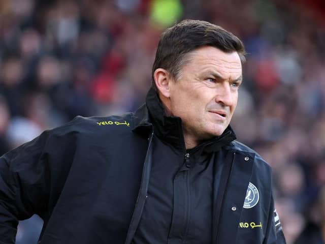 DISAPPOINTMENT: Sheffield United manager Paul Heckingbottom