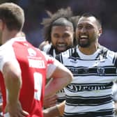 Hull FC won the last meeting between the rivals in July. (Photo: Ed Sykes/SWpix.com)