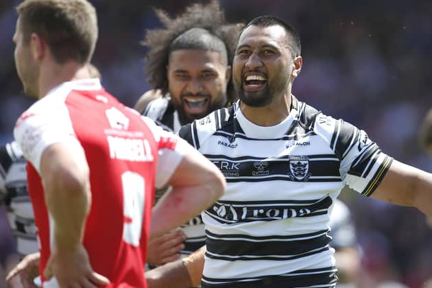 Hull FC won the last meeting between the rivals in July. (Photo: Ed Sykes/SWpix.com)