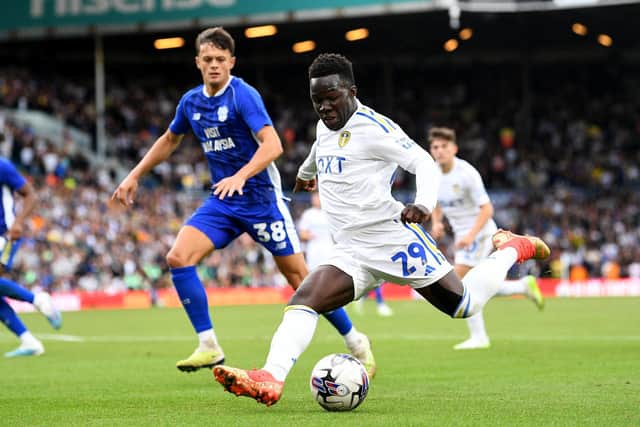 UNAVAILABLE: Leeds United forward Willy Gnonto is agitating for a move