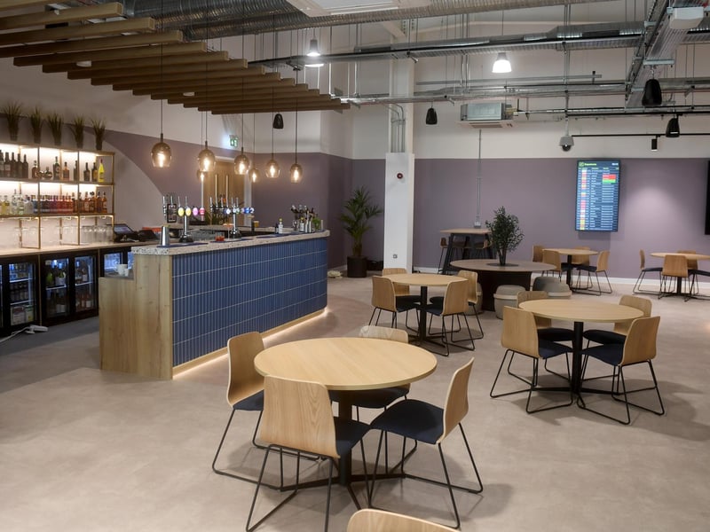 New Terminal at Leeds Bradford Airport In the new Premier Lounge.Picture taken by Yorkshire Post Photographer Simon Hulme 16th June 2025