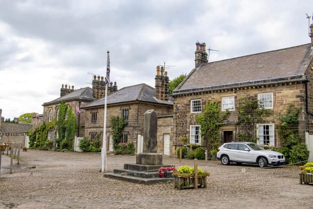 The picturesque and sought after village of Ripley near Harrogate.