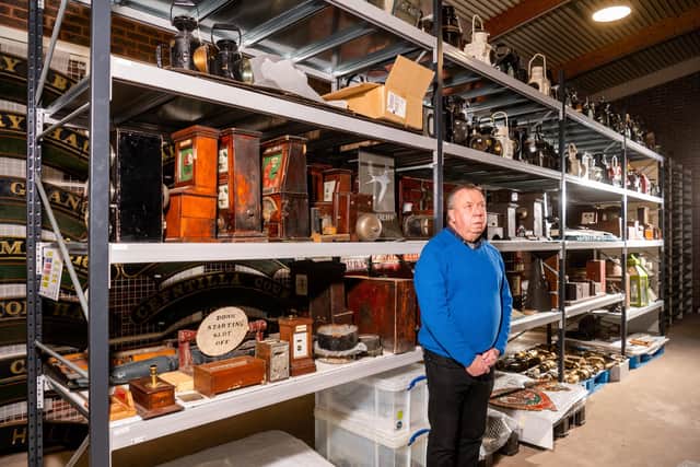 One of the largest and most significant collections of railway memorabilia in the country from Doncaster Grammar School. This collection of over 10,000 items is now on display at the Doncaster Archives