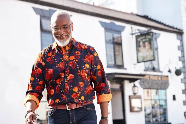 Fabulous Floral shirt, £40. Simon says: "Floral shirts are what we do best at Joe Browns and this is no exception. You can't miss the vibrant colours and bold print for a real statement piece."