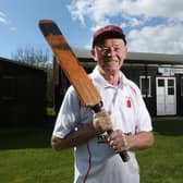 Ken Hainsworth (86) of Glasshouses Cricket Club, Glasshouses, North Yorkshire, who will soon be starting another cricket season with his teammates, having first joined the club in 1958. He is also the club's groundsman, and lives next to its playing field.
His wife, son, and daughter, have all played for the clubâ€™s various mens and ladies teams.
Ken said `The club has been my family'ss life for 63 years. I've no intention of retiring from playing. 
The retired overhead electricity linesman is an all rounder, both batting and bowling.
`I have always been quick on my feet, so particularly enjoy fieldingâ€™ he added.
He is pictured with his trusty bat, which he believes is older than himself.
PICTURE Lorne Campbell / Guzelian