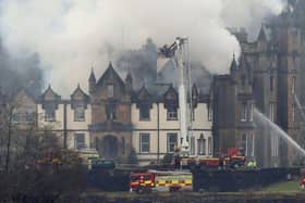 Two guests died in the Cameron House Hotel fire, sparked by the remains of a log fire being dumped in a cupboard next to kindling. Picture: PA