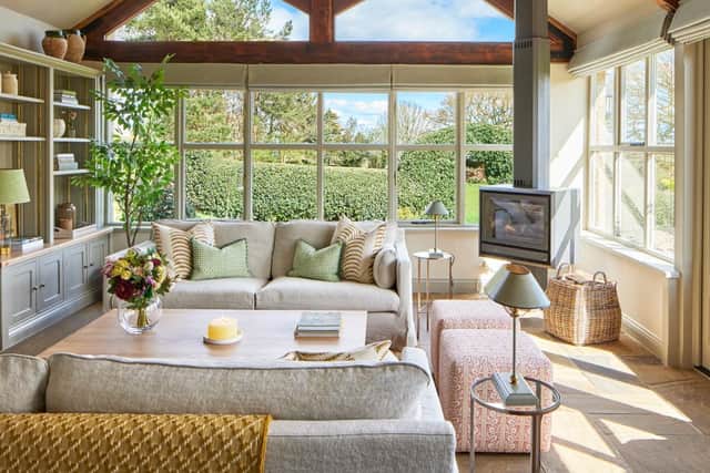 The garden room at the property. Photo: Omaze