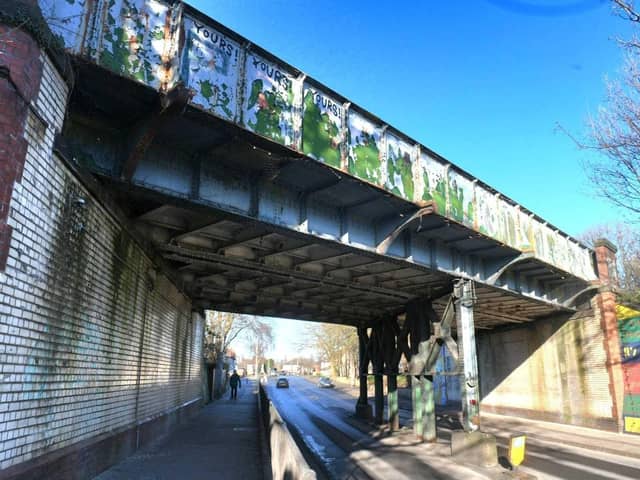 Hull\'s Chanterlands Avenue Railway Bridge. Picture is from Donna Clifford/Hull Live