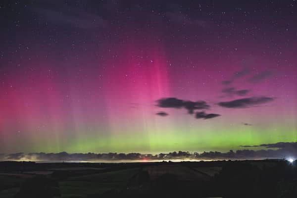 Northern Lights Over The Howardian Hills   Chris Lowther