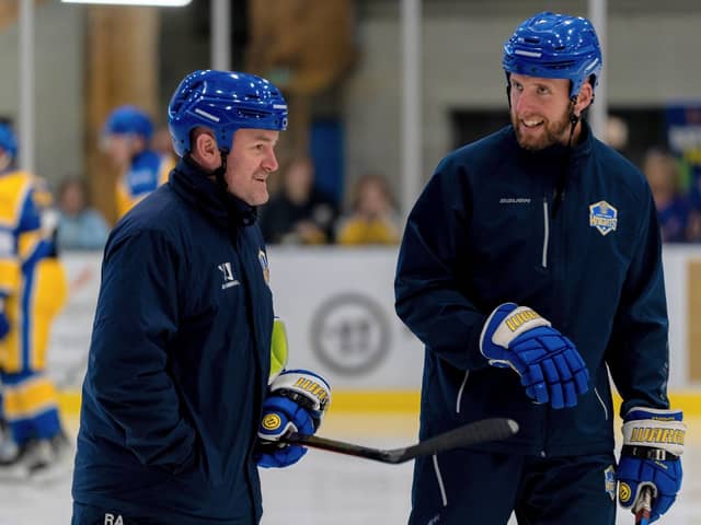 TEAMWORK: Davey Lawrence will liaise closely with Knights' head coach, Ryan Aldridge. Picture courtesy of Oliver Portamento.