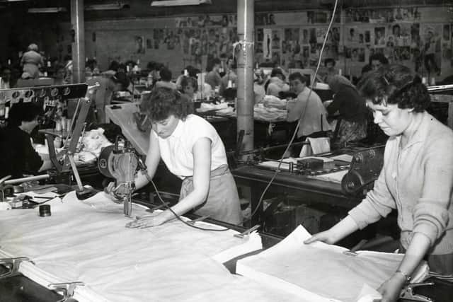The Wakefield Shirt Company during the 1950s/60s.