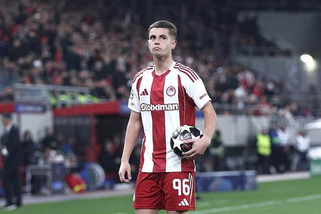 HIGHLY-RATED: Midfielder Christos Mouzakitis (Image: Dimitris Kapantais / Dimitris Kapantais / SOOC / SOOC / AFP via Getty Images)