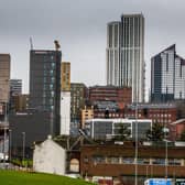 The changing Leeds skyline, as tower cranes pop up across Leeds. PIC: James Hardisty