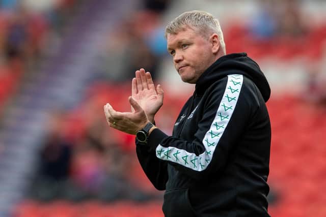 Doncaster Rovers boss Grant McCann. Picture: Bruce Rollinson.