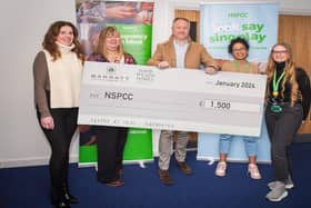 Barratt Homes donates £1,500 to the NSPCC as part of its Community Fund initiative