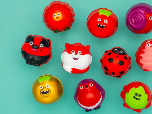 The red noses for this year’s Comic Relief campaign are plastic free and made from plant-based materials (Comic Relief)