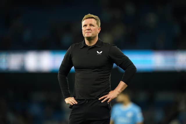 A man has been jailed for assaulting Newcastle United manager Eddie Howe during a match against Leeds United at Elland Road.