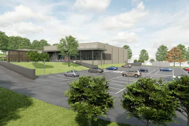 How the new swimming pool and leisure centre could look