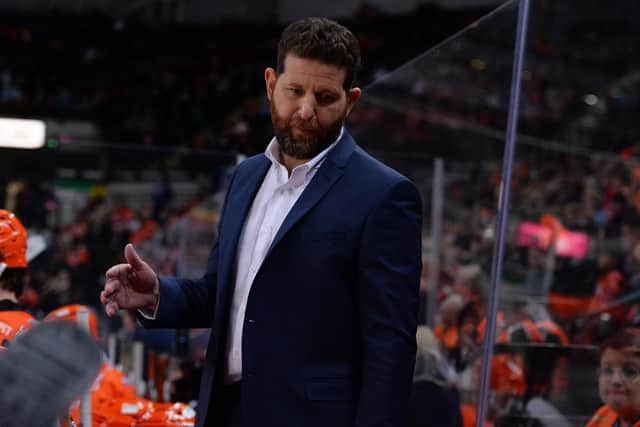 CONFIDENT: Sheffield Steelers' head coach Aaron Fox is aware of the threat posed by Challenge Cup rivals Cardiff Devils - but backs his team to contin ue their good run of form. Picture courtesy of Dean Woolley/EIHL/Steelers Media.