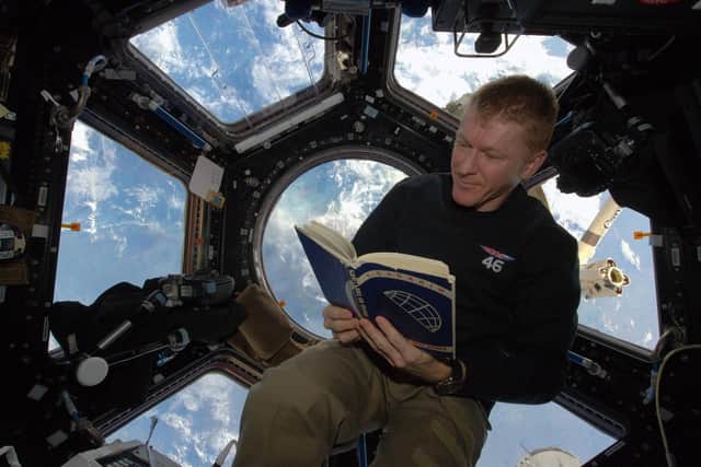 Tim Peake on the International Space Station