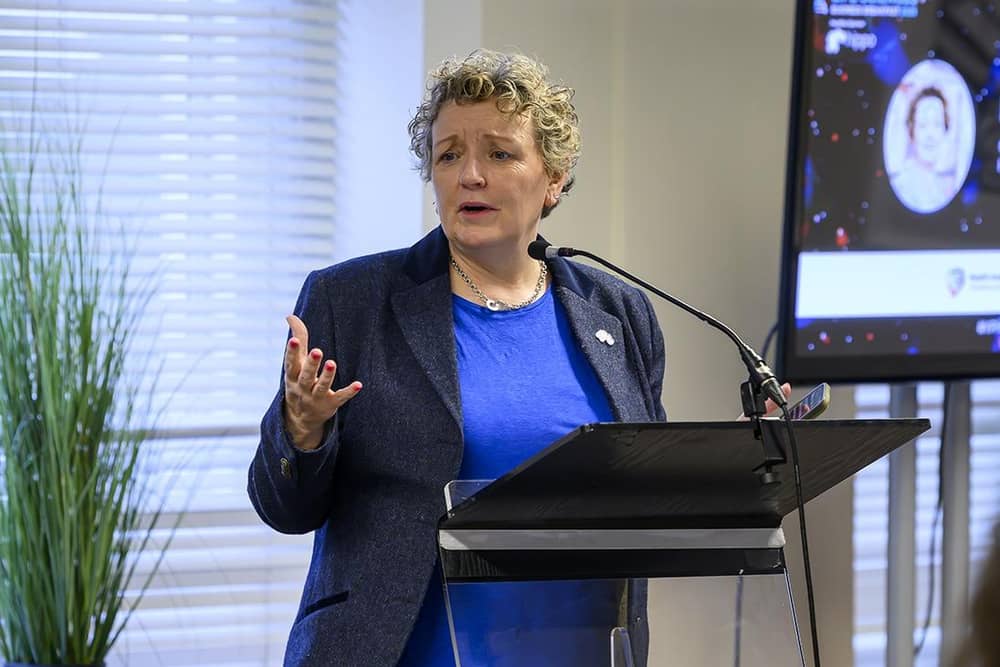 Liz Whitefield of HIppo at the conference