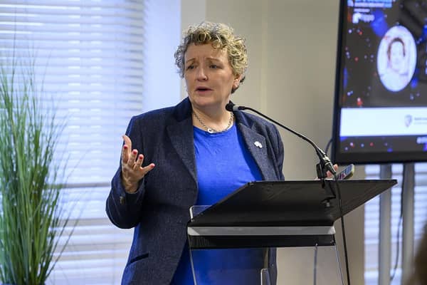 Liz Whitefield of HIppo at the conference
