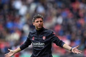 Rotherham United manager  Alex Bruce (Picture: Jonathan Gawthorpe)