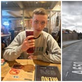 Jack Wilson, 18, suffered fatal injuries when the bike he was riding crashed near to the Dudley roundabout, on Wakefield Road. Picture: WYP/Google