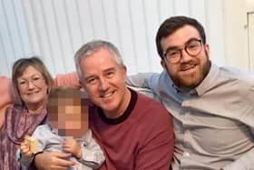 Ross McCarthy (right) with his family. His father Mike McCarthy (second right), is carrying out his late son's wishes by campaigning for better mental health support.