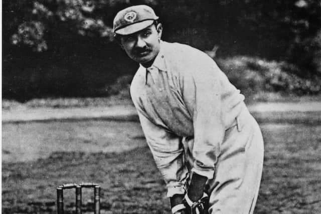 Kumar Ranjitsinhji, cricket's first global superstar. Photo by Hulton Archive/Getty Images.