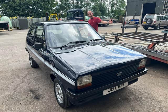 The show has been working on a special 1979 Ford Fiesta 1300S to mark the anniversary,