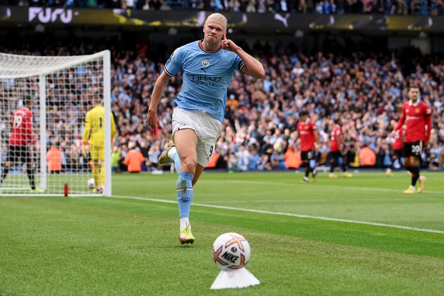 Another jaw-dropping display from the Man City man at the weekend. His hat-trick against Man United took him to 14 league goals for the season as he became the quickest player to score three Premier League hat-tricks, achieving the feat in eight games. The previous holder was Michael Owen, who took 48 games.