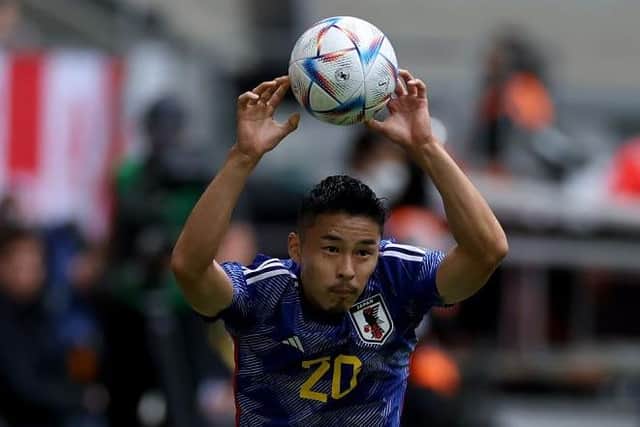 INJURY BLOW: Japan's Yuta Nakayama has been ruled out for the entire season with an Achilles injury