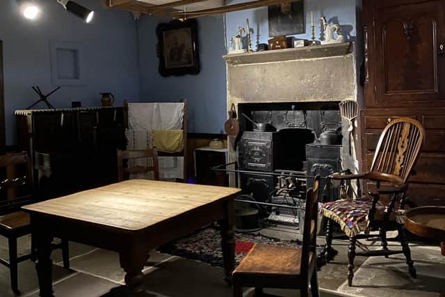 The kitchen at the Colne Valley Museum in Golcar.
