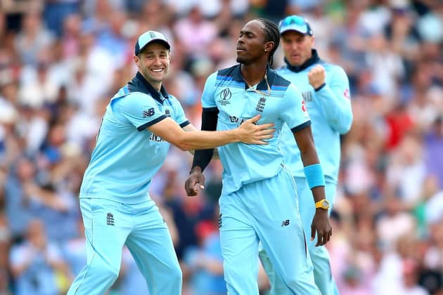 BACK IN THE FRAME: England fast bowler, Jofra Archer Picture: Jordan Mansfield/Getty Images