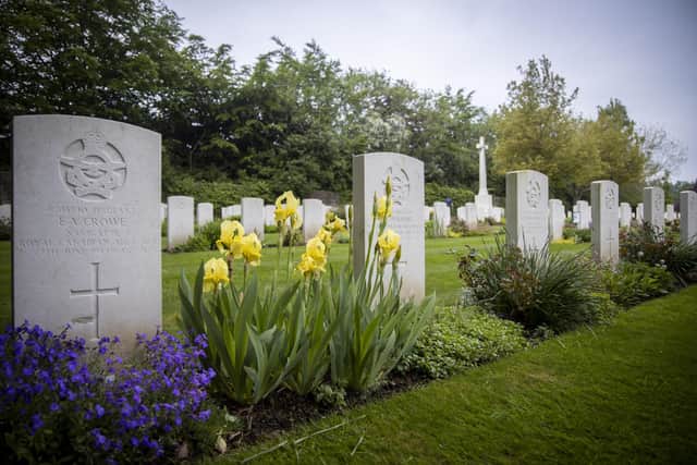 Harrogate's Stonefall Cemetery, Commonwealth War Graves Commission.