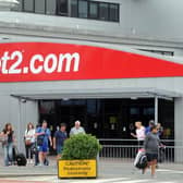 Jet2.com at Leeds Bradford Airport. (Pic credit: Tony Johnson)