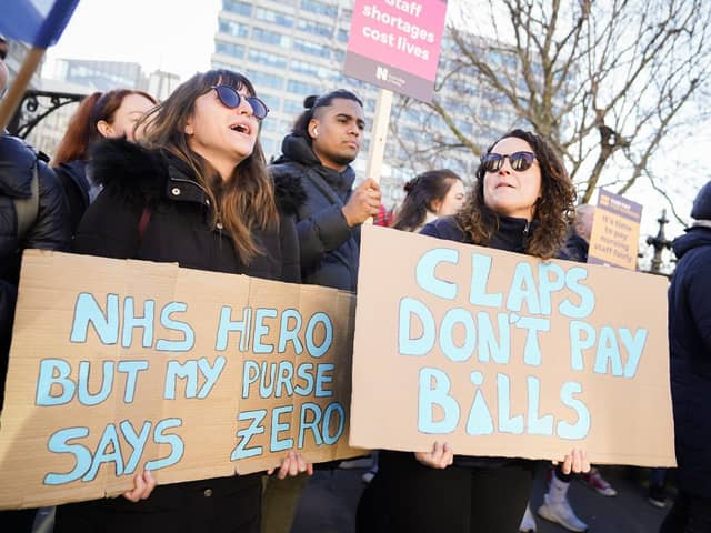 Nurses, ambulance workers, teachers, rail workers, university staff and civil servants have joined the picket lines in recent months, after inflation hit a 40 year-high, and the strikes have caused widespread disruption.