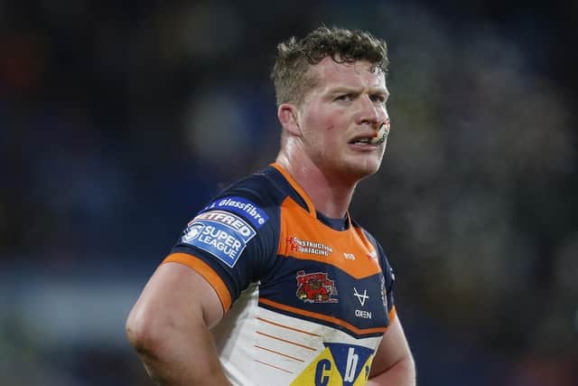 Adam Milner forged a reputation as a hardworking forward during his time at Castleford. (Photo: Ed Sykes/SWpix.com)