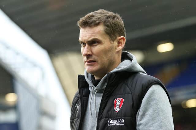 Matt Taylor, manager of Rotherham United (Picture: Matt McNulty/Getty Images)
