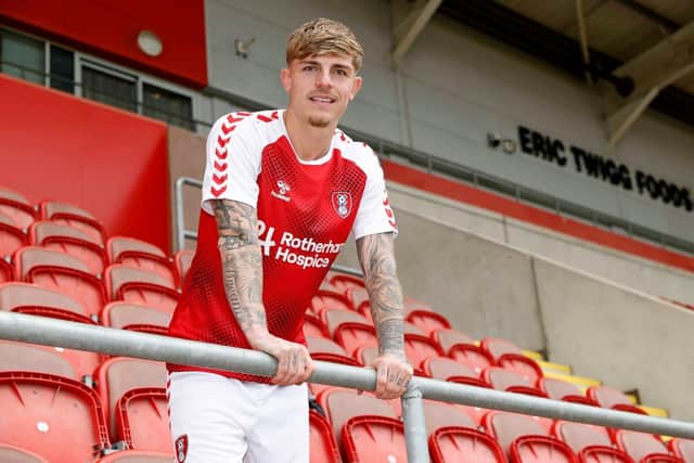 NEW SIGNING: Rotherham United were able to sign free agent Brandon Williams outside of the transfer window (Image courtesy of Rotherham United)