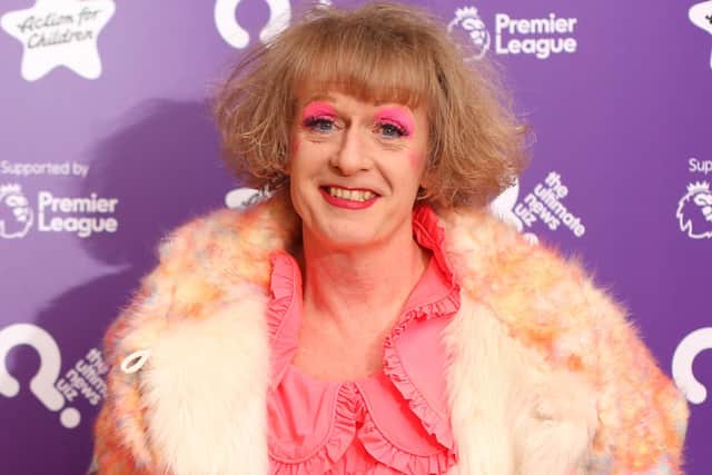 Grayson Perry, who received a Knighthood services to the Arts in the New Year Honours list. Photo: PA