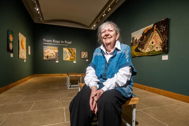 Ryedale Folk Museum, Hutton-le-Hole, North Yorkshire, are holding the Rags to Rugs exhibition celebrating the art of York artists Louisa Creed and her late husband Lewis.