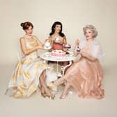The Puppini Sisters: Rosanna Schura, Marcella Puppini and Kate Mullins.