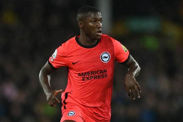 HEADING OUT? Brighton and Hove Albion are expected to bank big money for Moises Caicedo