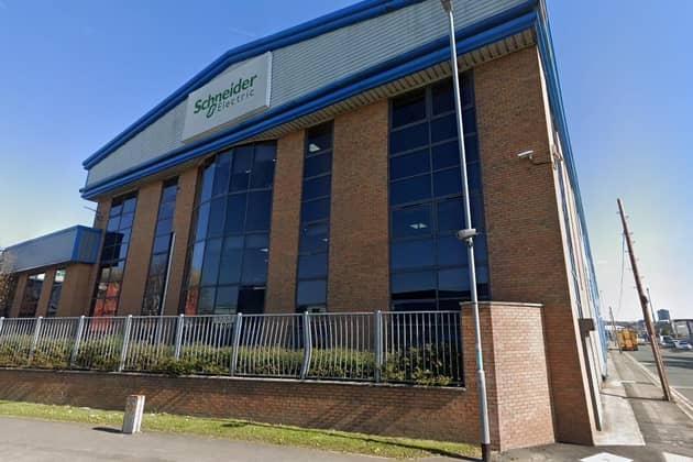 Schneider Electric, on Jack Lane in Hunslet. Picture from Google Maps (2021).