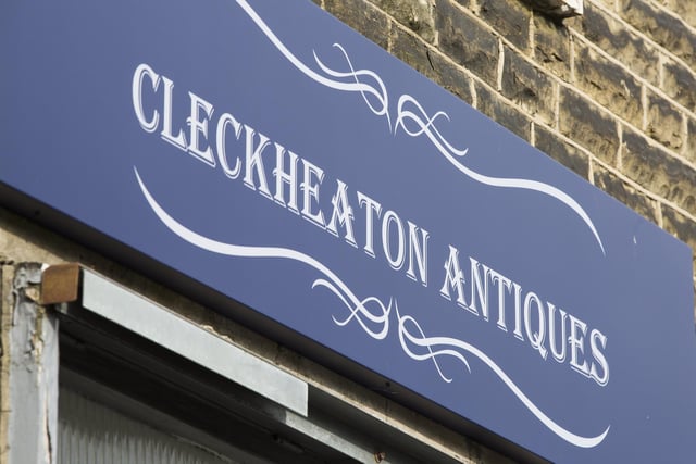 Cleckheaton Antiques is open from Monday to Saturday, 10am to 4pm.