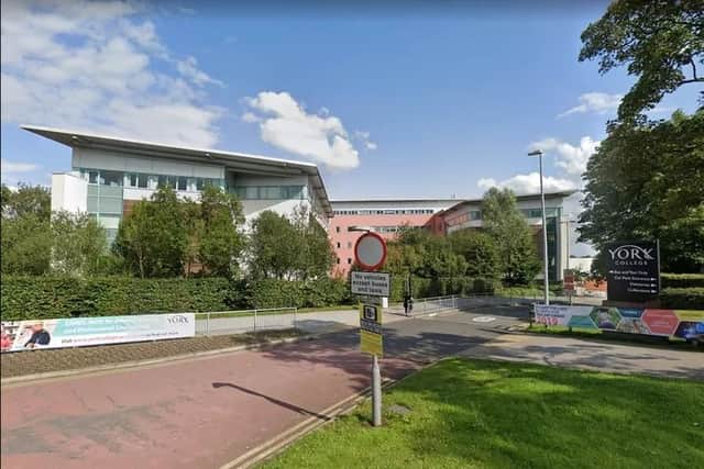 A man has been arrested on suspicion of making hoax bomb threats after a major police incident in York. North Yorkshire Police were called by York College who had been alerted to a possible suspicious object on their campus.